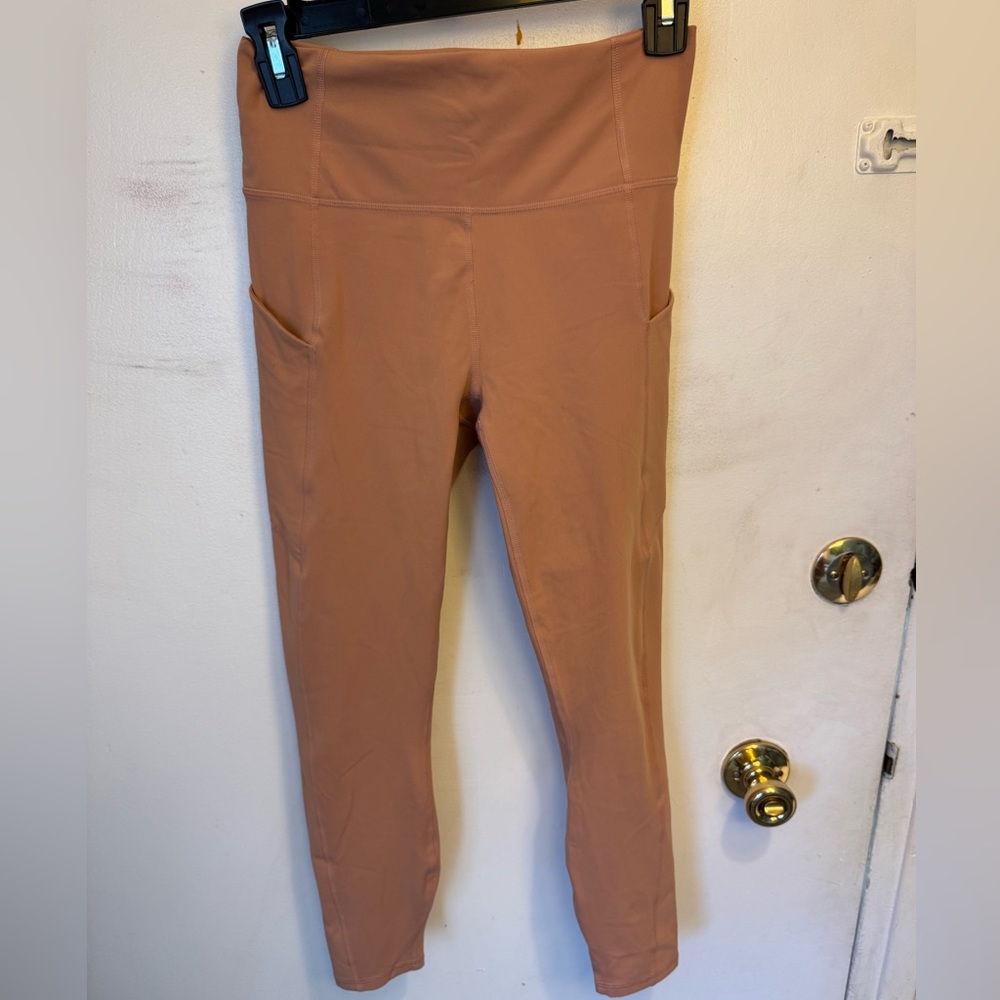 Fabletics PureLuxe Leggings (Peach/Nude Tone)